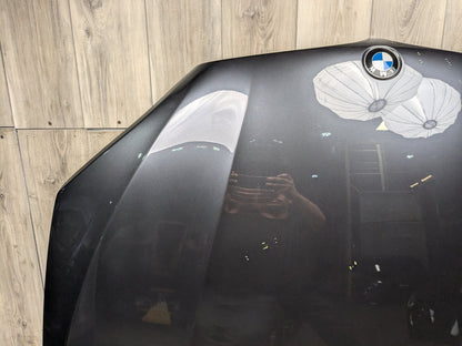 14-19 OEM BMW F15 F16 F85 F86 X5 X6 X5M X6M Hood Bonnet Panel Grey A90 SOPHISTOGRAU BRILLANTEFFEKT METALLI (A90)