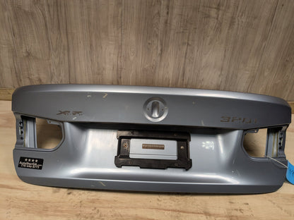 12-18 OEM BMW F30 F80 320 328 335 340 M3 Rear Trunk Lid Panel Deck Shell Blue LIQUID BLUE METALLIC (B40)