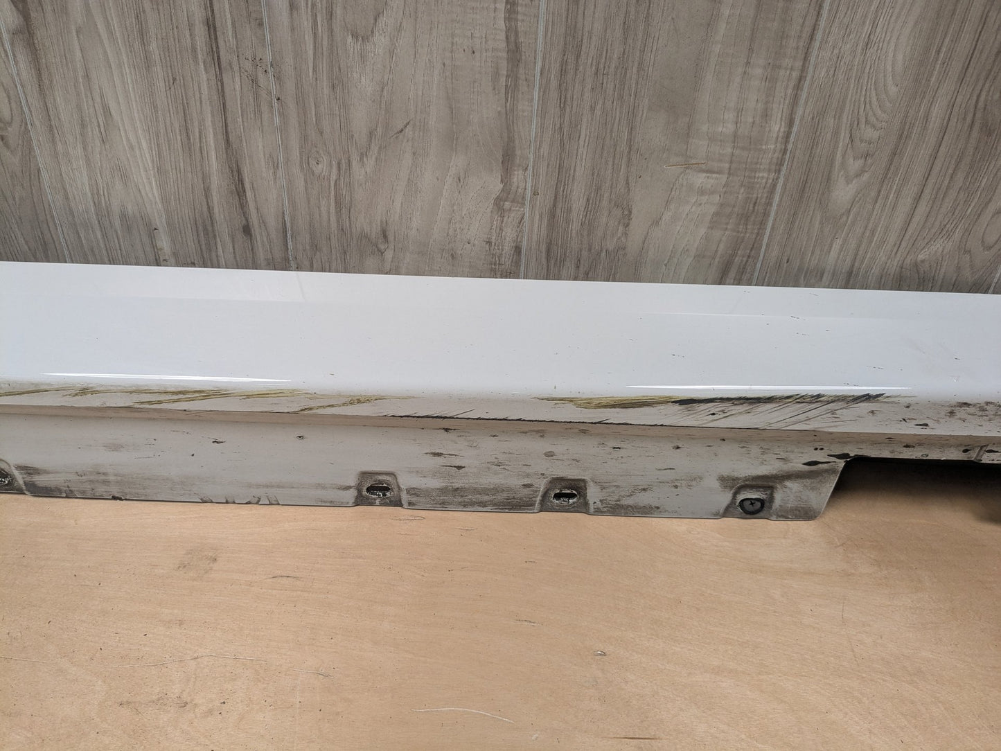 20-24 OEM BMW F44 228i 228iX Right Passenger Side Skirt Rocker Panel White 300
