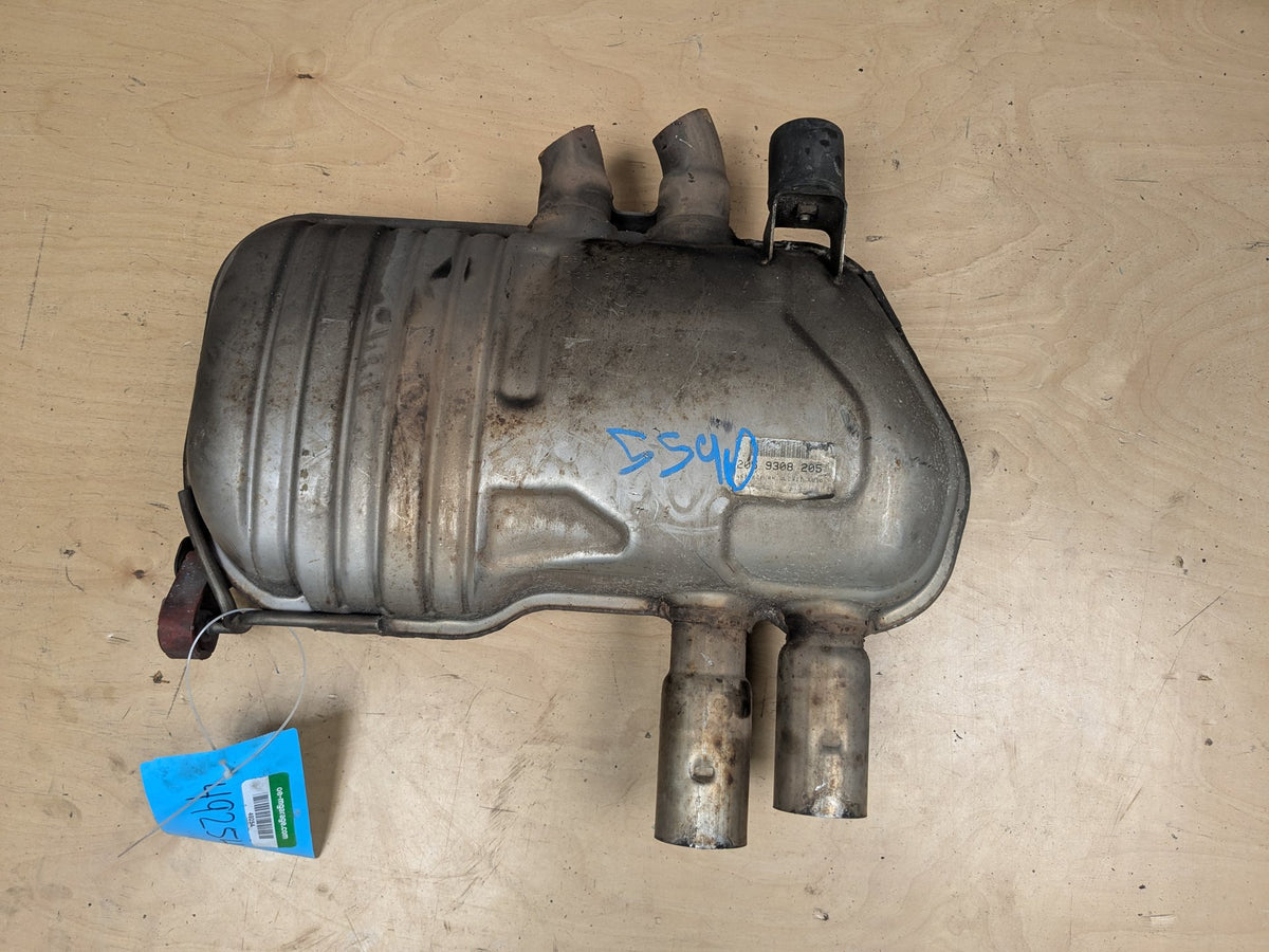 06-08 OEM BMW E85 E86 Z4 Engine N52 Rear Exhaust Flap Muffler Silencer