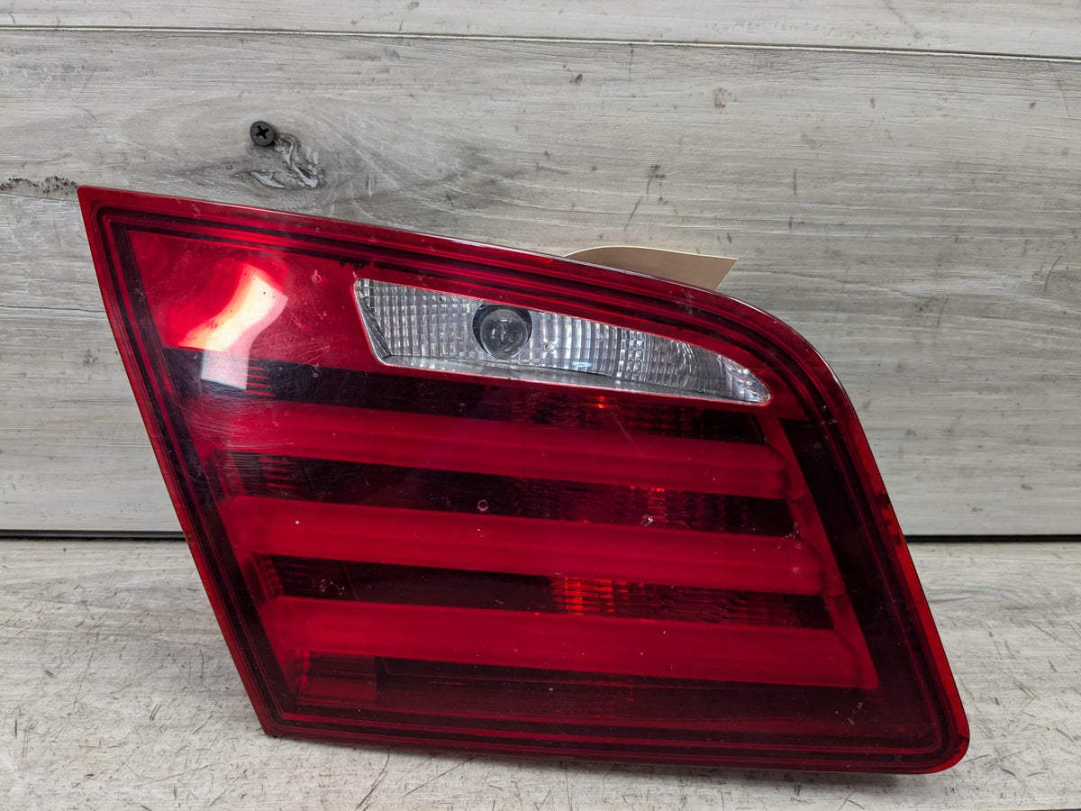 11-13 OEM BMW F10 528 535 550 M5 Rear Driver Left Side Inner Trunk Tail Light