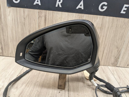 2018 Audi S5 B9 Front Left Driver Side Mirror Assembly 8W6857409BH 2018-2024 AUDI A5 S5 RS5 Left Driver Door Rearview Mirror W/ BLIND SPOT & CAMERA