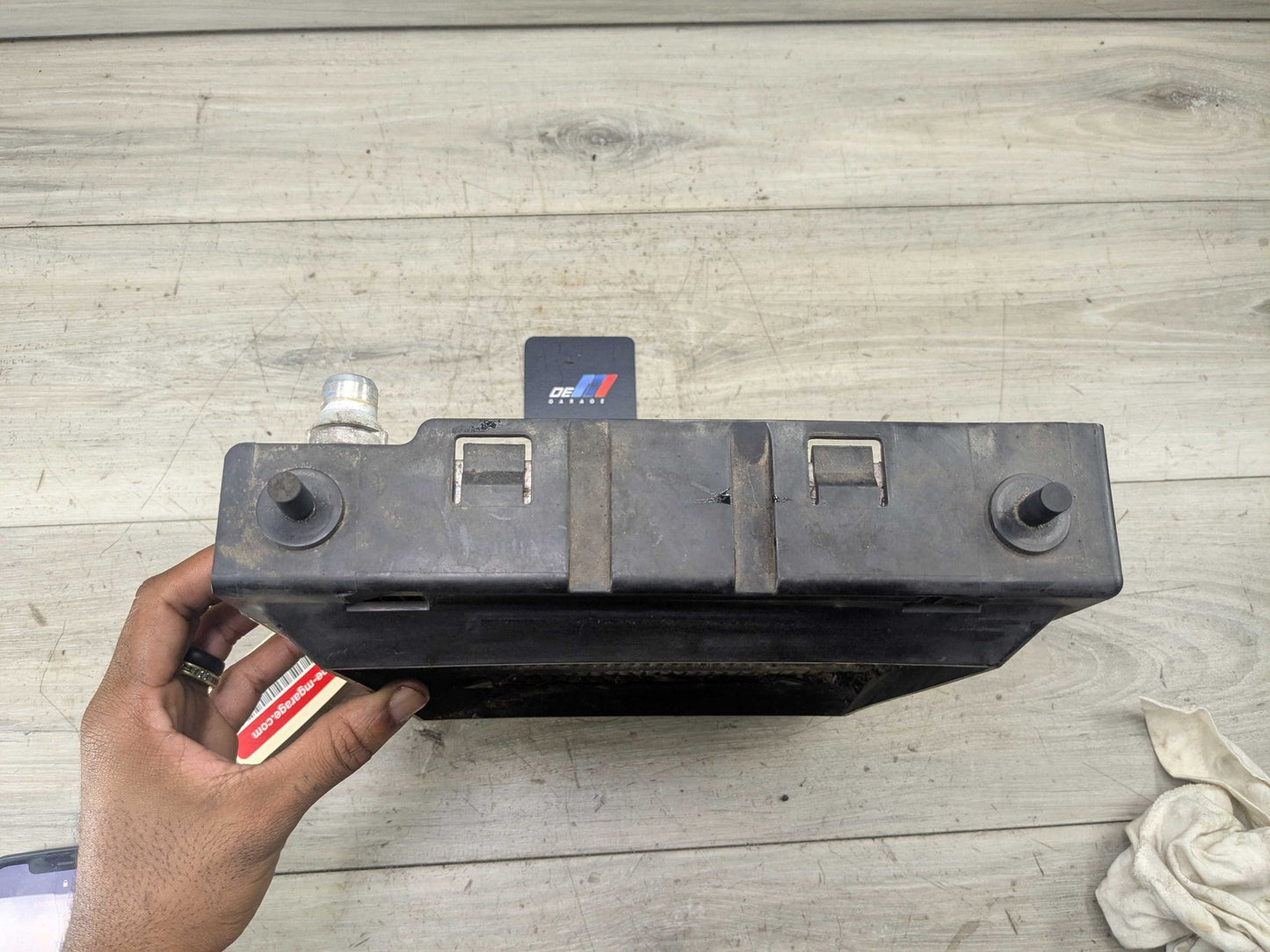 2018 BMW M550i G30 Left or Right Secondary Auxiliary radiator 8619383 OEM BMW F90 F93 G12 G16 G30 M5 M8 Secondary Auxiliary Coolant Remote Radiator