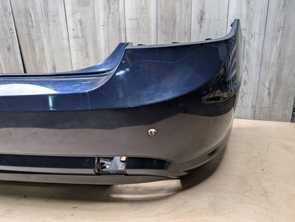 *10-13 OEM Mercedes A207 C207 W207 E350 E550 AMG Rear Bumper Cover w/ Diffuser Blue 890