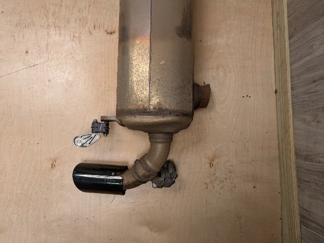 22-25 OEM BMW G42 230 Dual Exhaust Flap Pipe Muffler B48 Engine