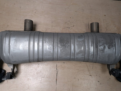 16-19 OEM BMW G11 G12 750i 750iX Engine N63R Rear Exhaust Pipe Muffler M SPORT