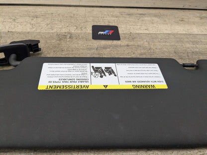 2020 M340 G20 Front Right Passenger Sun Visor 19-23 OEM BMW G20 330 M340 Interior Sun Visor Right Passenger Side Black
