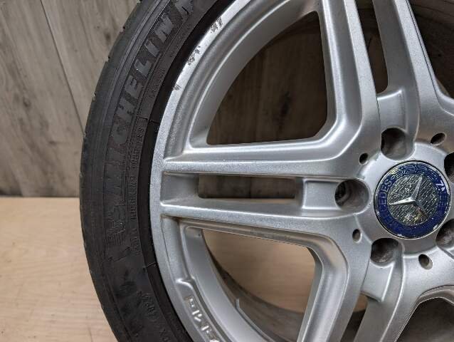 *OEM Mercedes W207 E300 E400 E550 AMG Front Wheel Rim 18x8 ET45 5 Double Spoke