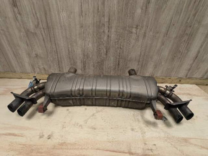16-19 OEM BMW G11 G12 750i 750iX Engine N63R Rear Exhaust Pipe Muffler M SPORT