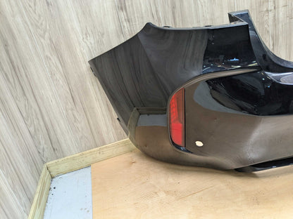 *15-18 OEM BMW F86 X6M M Rear Bumper Cover w/ Diffuser COMPLETE Black 416 CARBONSCHWARZ METALLIC (416)