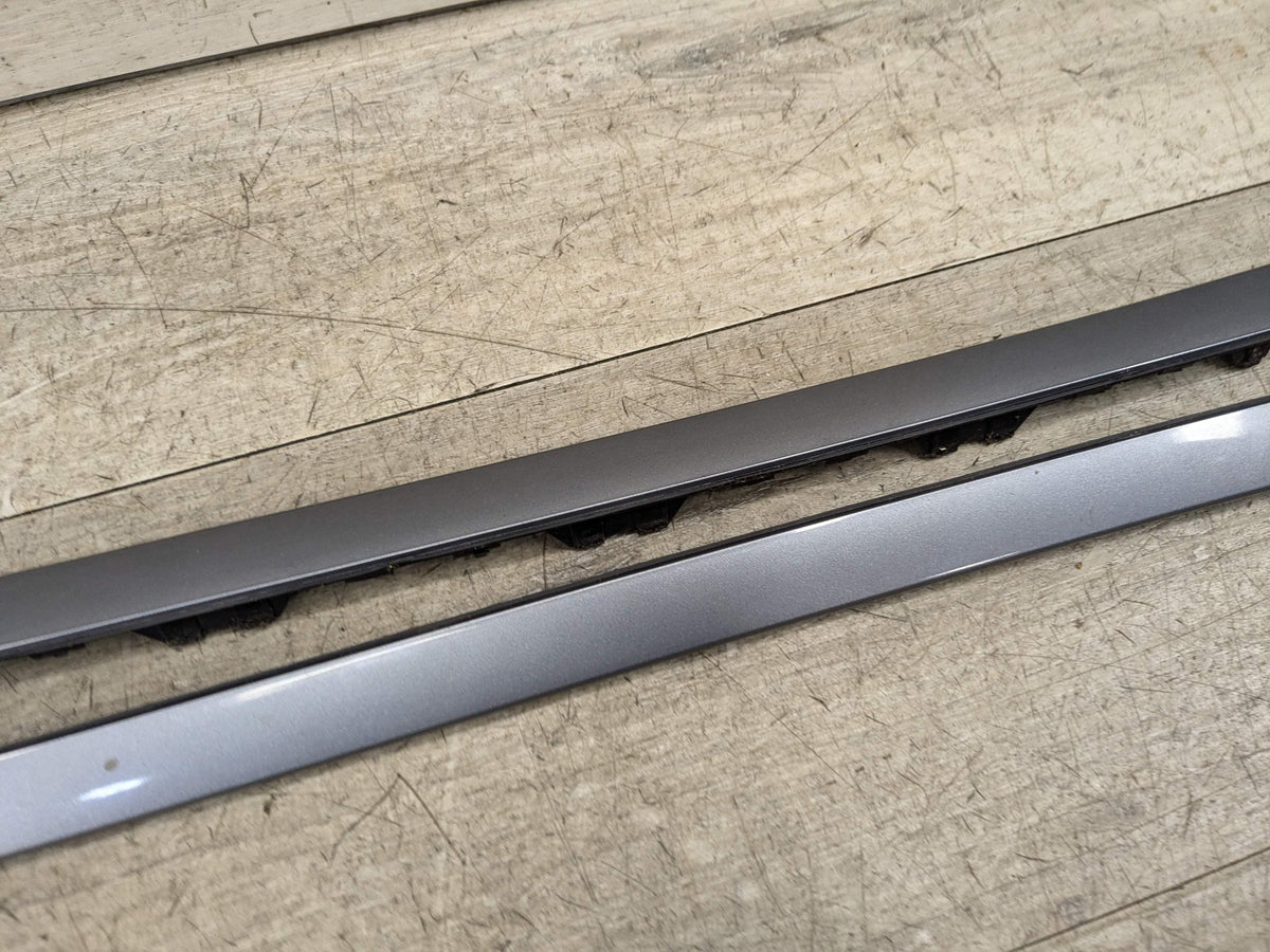 OEM BMW F15 F16 F85 F86 Front Left Right Windshield Side Drip Molding PAIR