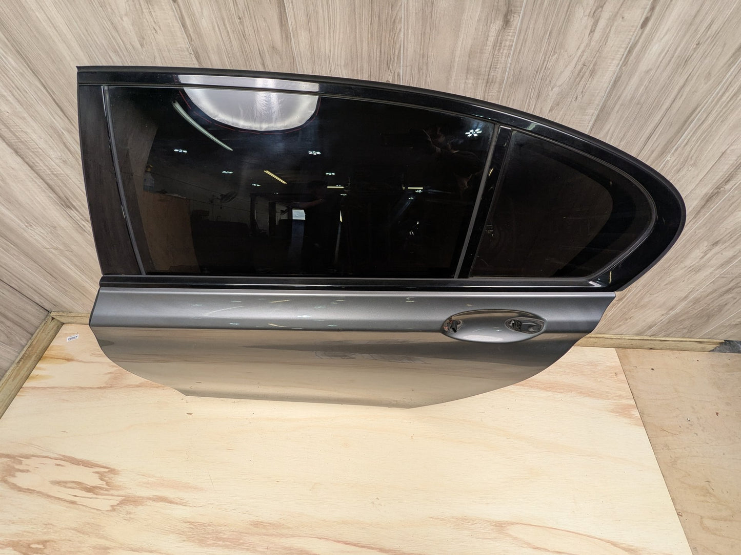 16-22 OEM BMW G11 G12 740 750 M760 Rear Left Driver Door Shell Panel Gray C26 MAGELLANGRAU METALLIC (C26)