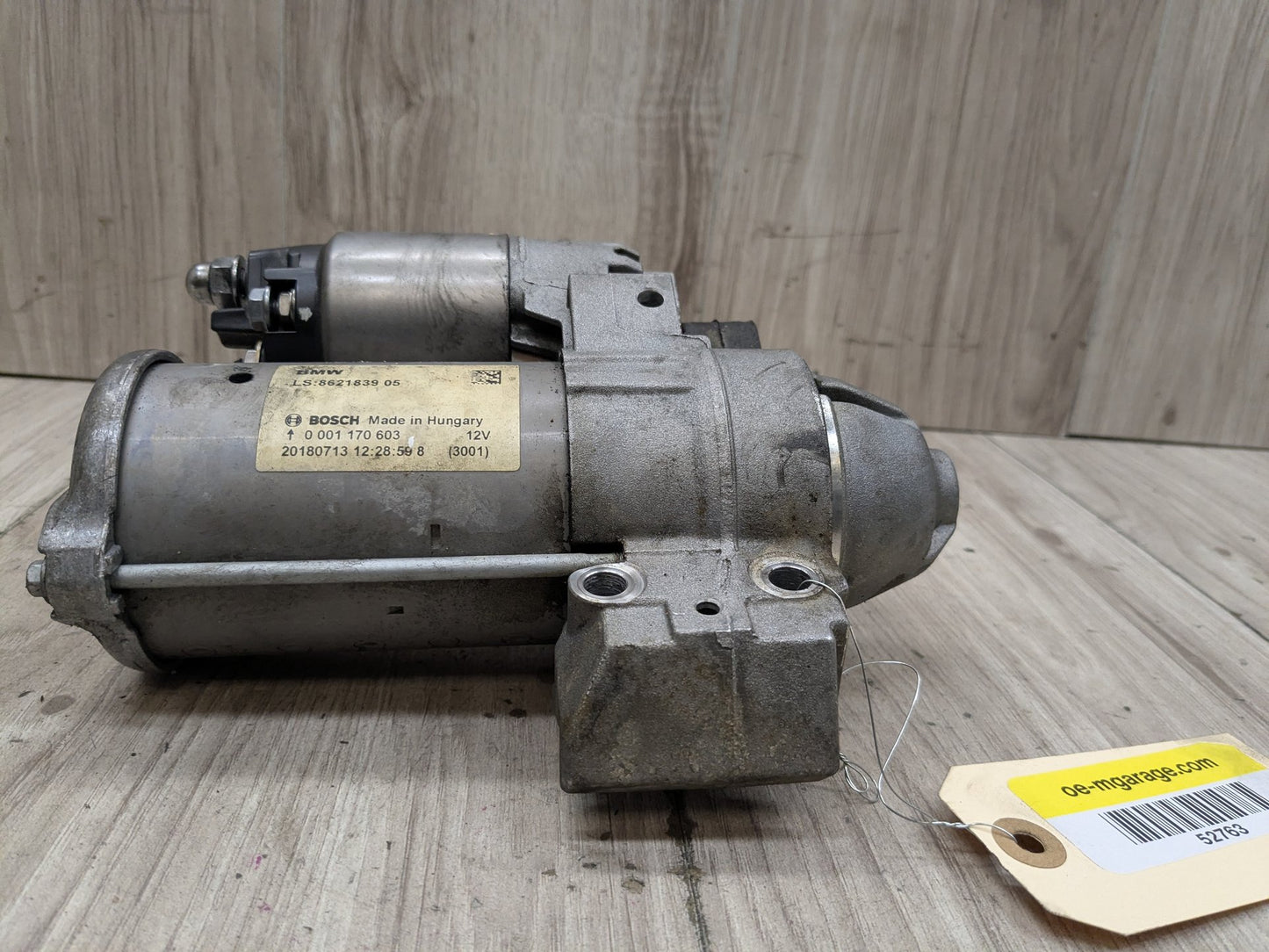 16-21 OEM BMW F22 F30 F32 F33 F36 G01 G30 330 430 530 Engine B46 Starter Motor