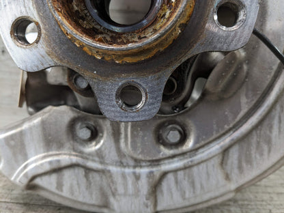 2018 BMW 540i G30 Rear Right Passenger Spindle Knuckle w/ Bearing 6866638 17-23 OEM BMW G30 530 540 M5550 REAR Right Passenger Hub Knuckle Bearing Carrier