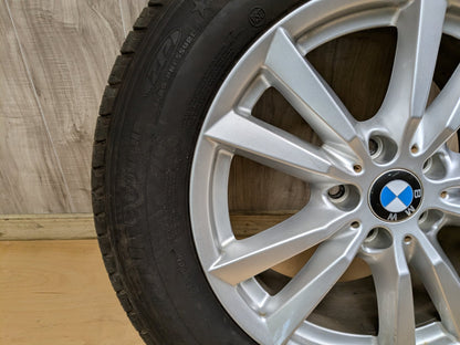14-18 OEM BMW F15 X5 Wheel Rim 18x8.5 ET46 5x120 LA Double Spoke Style 446