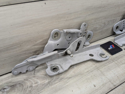 OEM BMW F22 F23 F30 F32 F33 F36 F80 F82 F83 Left Right Hood Hinges PAIR Silver