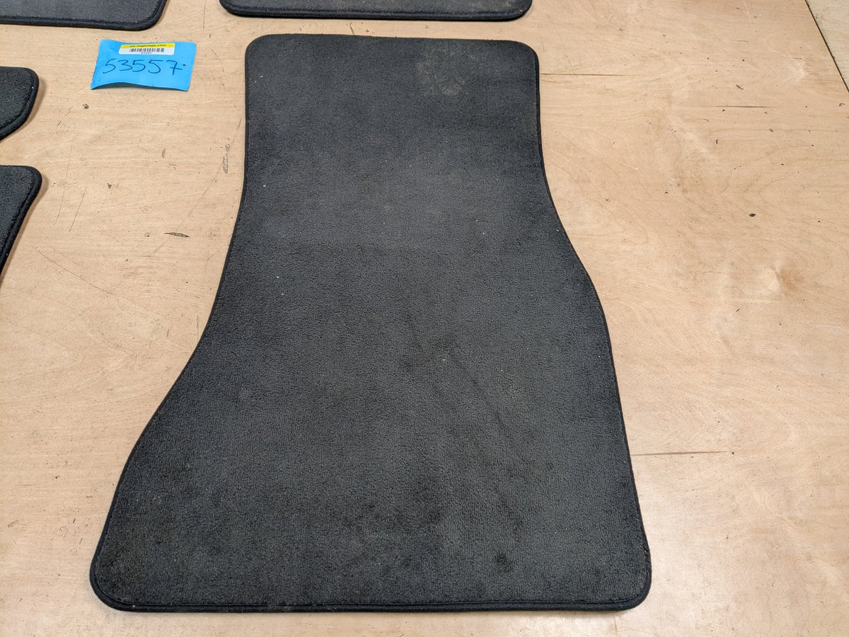 2017-2023 BMW M550i G30 Front Rear Left Right Mat Carpet Floor Mats SET 8090551 OEM BMW F90 G30 530 540 550 M5 Front Rear Left Right Carpet Floor Mats SET Black OEM