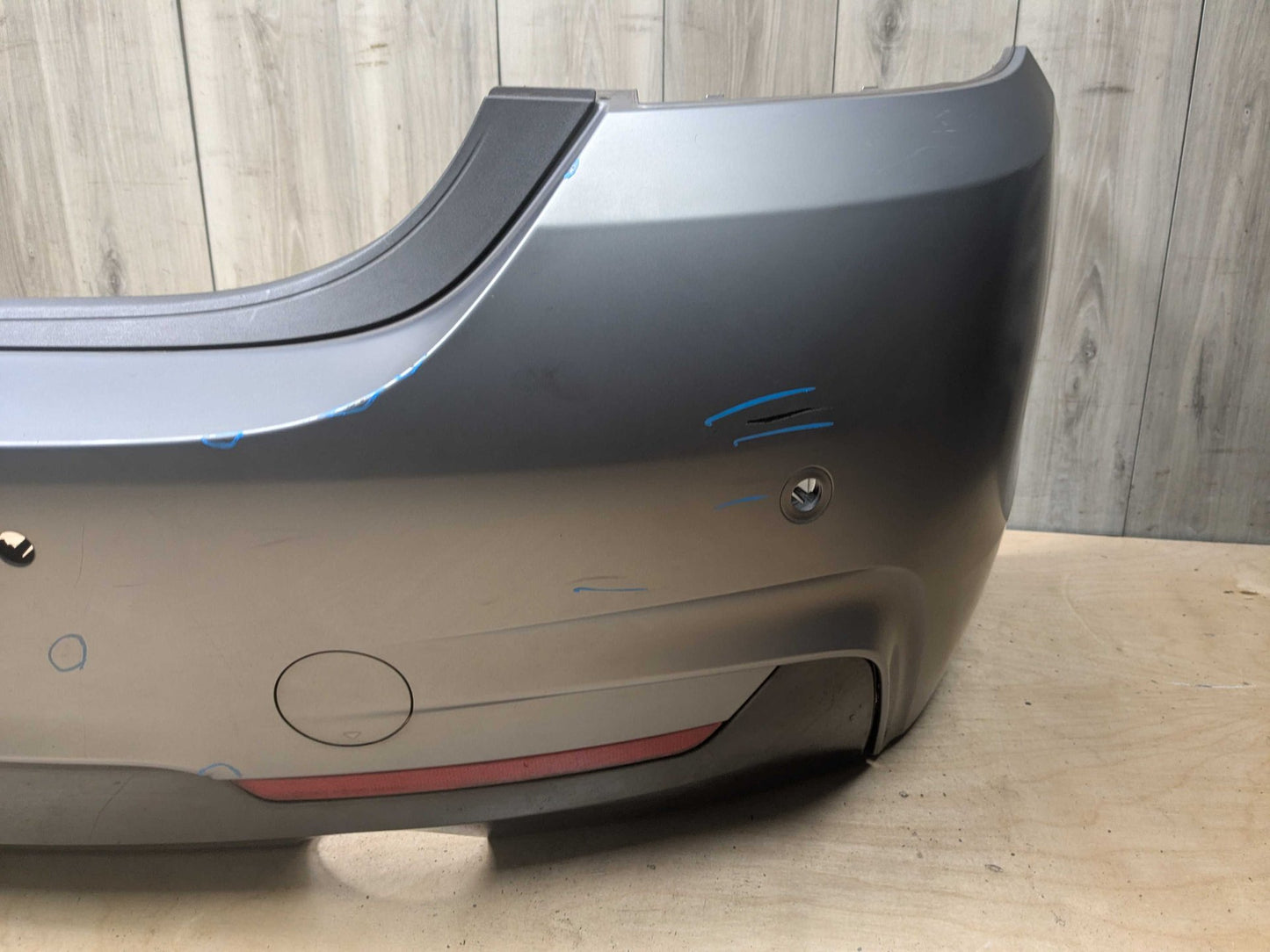 14-20 OEM BMW F36 428 430 435 440 M SPORT Rear Bumper Cover Panel Gray 490 SONDERLACKIERUNG (490)