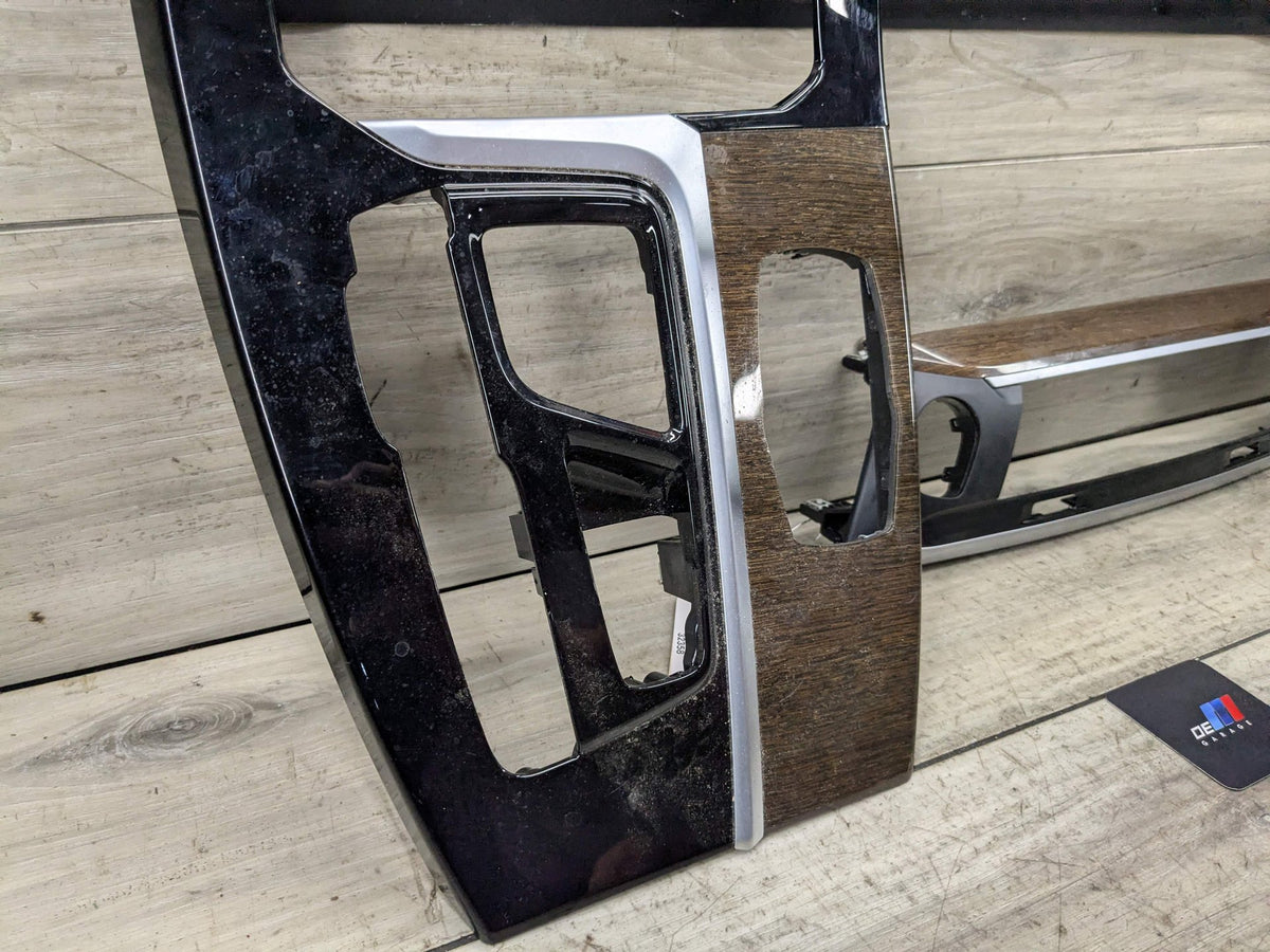 OEM BMW G01 G02 F97 F98 X3 X4 Dash Panel Central Console Wood Trim Cover Bezel