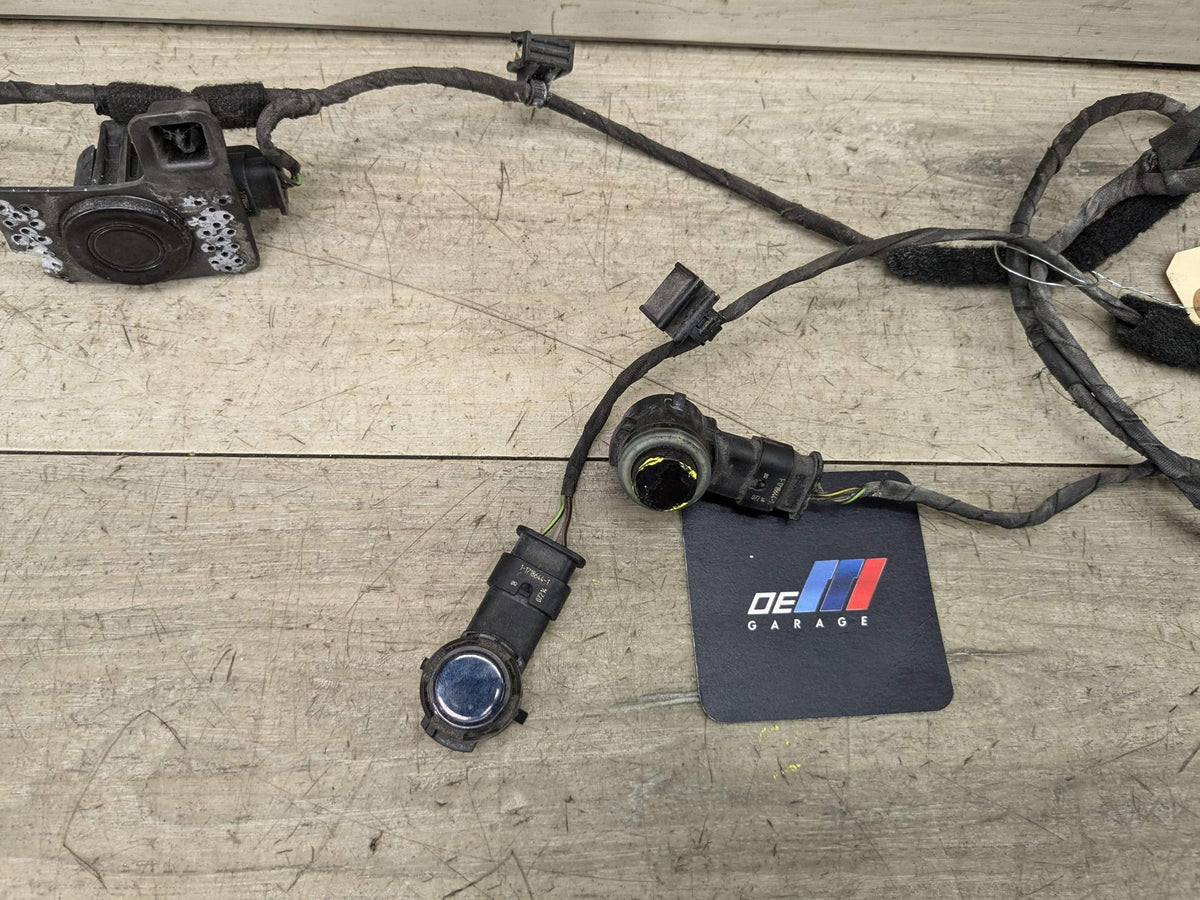 NOTE* OEM BMW F15 X5 REAR Parking Distance Sonic Sensor PDC Harness Black 416