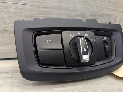 OEM BMW F15 F16 F85 F86 X5 X6 Headlight Switch Control Panel Light Module BLACK