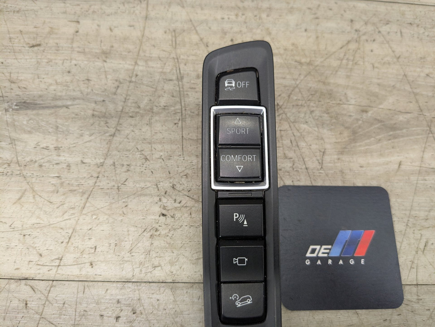 OEM BMW F15 F16 X5 X6 SPORT Center Console Operating DSC Traction Camera Switch
