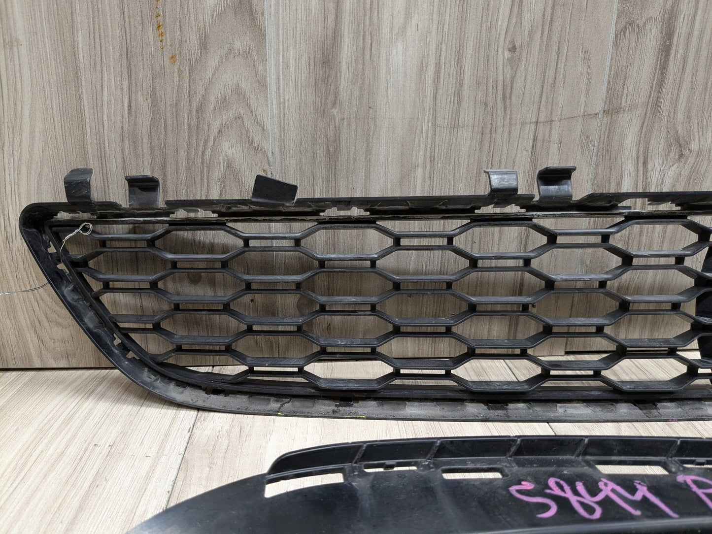2017-2023 BMW M550i G30 Front Left Right Center Bumper Cover Grilles SET 8064931 17-20 OEM BMW G30 Front Bumper Lower Center Left Right Driver Passenger Grille Trim Black