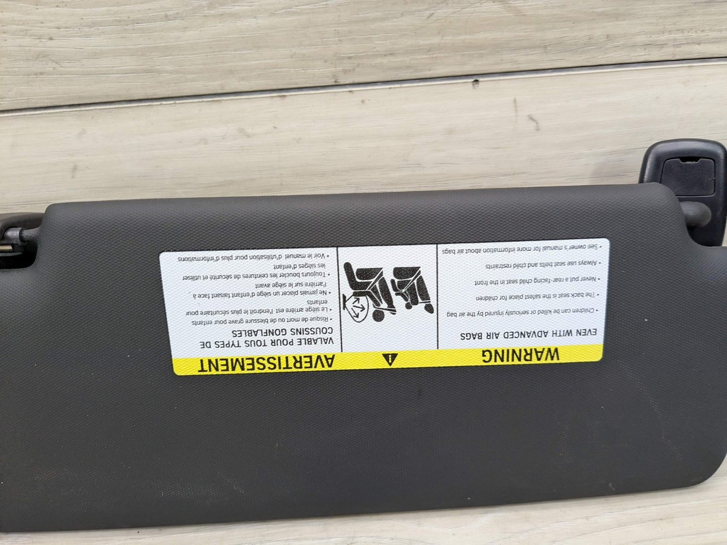 2021 BMW M340i G20 Front Left Driver Sun Visor 0 *19-24 OEM BMW G20 G80 330 M340 M3 Left Driver Side Interior Sun Visor Black