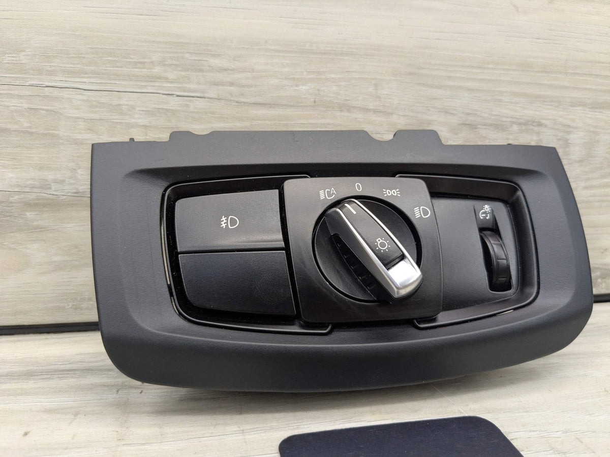 14-18 OEM BMW F15 F85 X6 X5 M Headlight Switch Control Panel Light Module BLACK