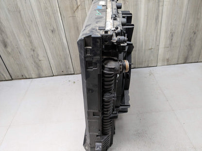2018 BMW X3 G01 Radiator Cooling Condenser Fan Shroud Assembly SET 8487637