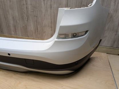*11-17 OEM BMW F25 X3 28i 28iX 35iX Rear Bumper Cover w/ Diffuser White 300 ALPINWEISS III (300)