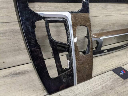 OEM BMW G01 G02 F97 F98 X3 X4 Dash Panel Central Console Wood Trim Cover Bezel