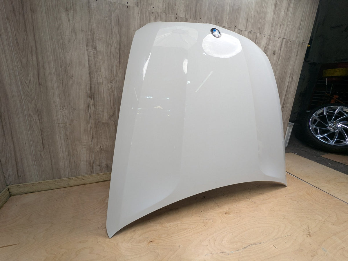 2009 BMW X5 E70 Hood Bonnet Shell Panel ALPINWEISS III (300)
