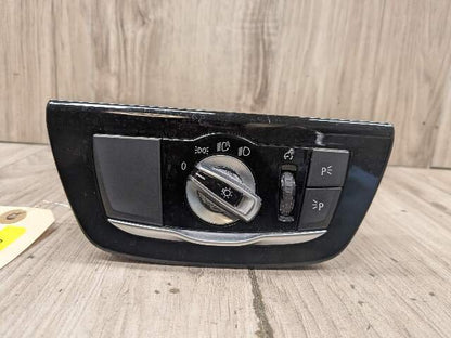 17-20 OEM BMW F90 M5 G30 G32 Headlight Switch Control Panel Light Module BLACK