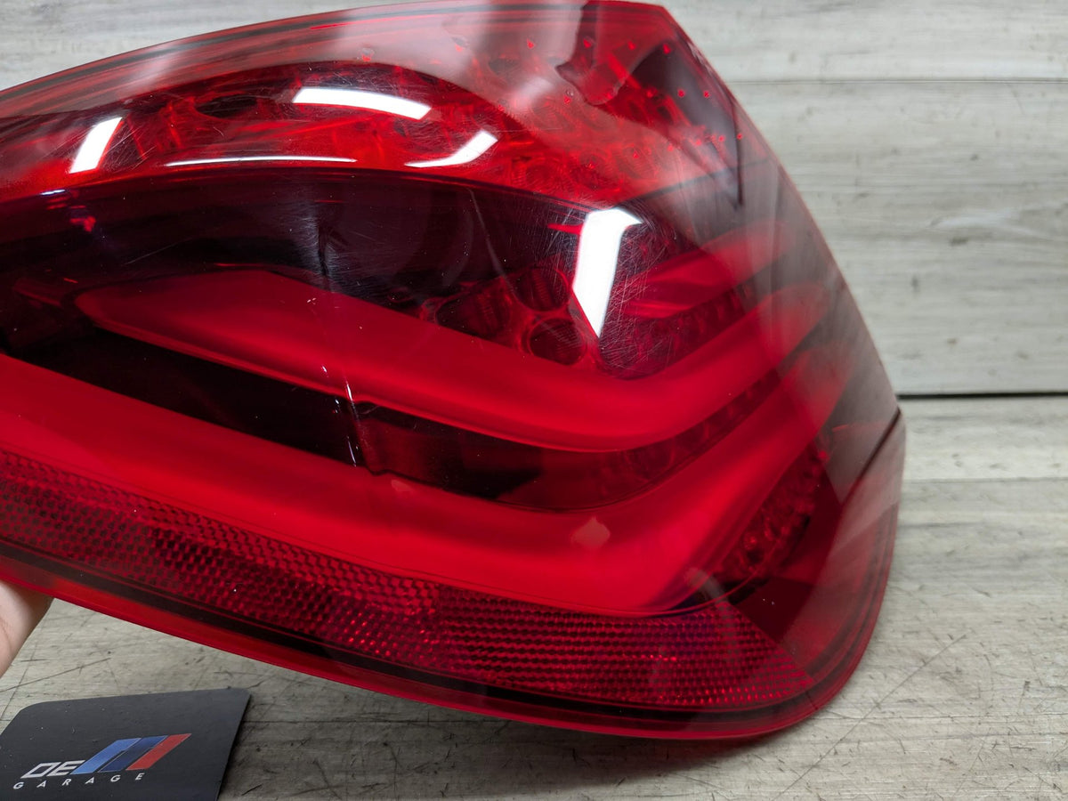 13-15 OEM BMW F01 F02 LCI 740 750 LED Rear Left Driver Side Outer Tail Light
