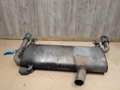 18-21 OEM BMW G01 X3 30i 30iX Engine B46 Rear Muffler Exhaust System w/ Tips