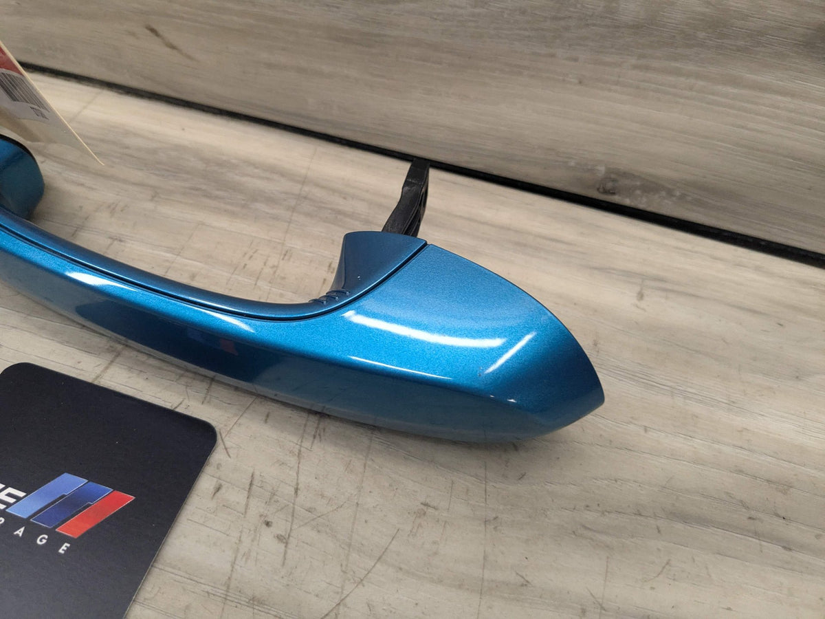 20-24 OEM BMW F44 228 M235 REAR Left Driver Door Handle COMFORT ACCESS Blue C1G