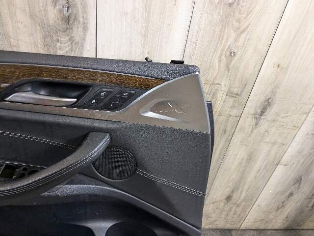 OEM BMW G01 X3 FRONT Left Driver SIde Interior Door Panel Card Trim Cover Black