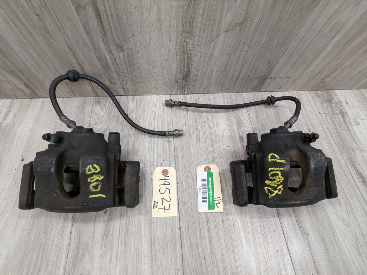 03-08 OEM BMW E85 2.5i Z4 Front Left Right Brake Calipers PAIR