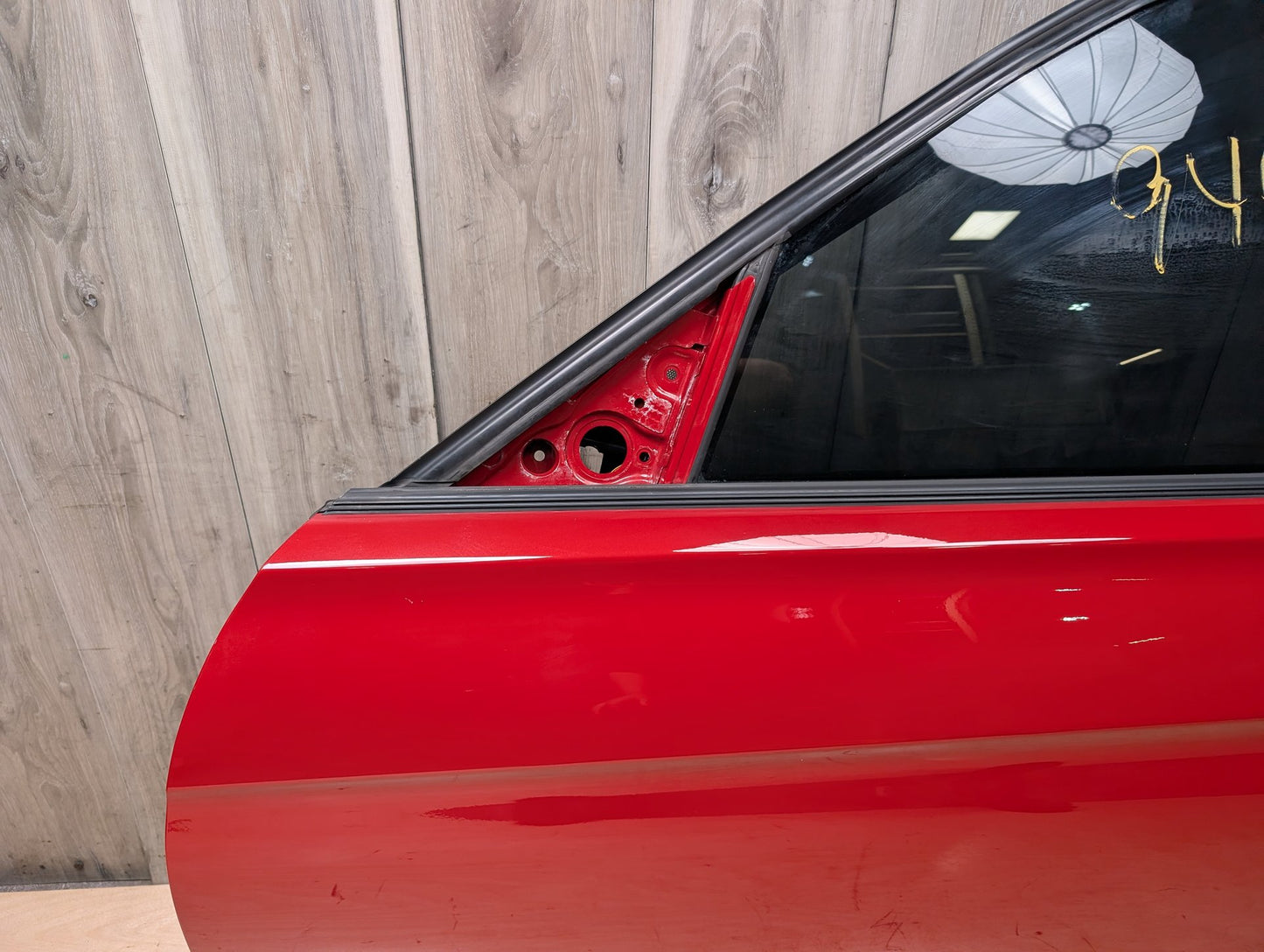 OEM BMW F30 F80 328 330 335 340 M3 Front Left Driver Door Shell Panel Red A75 MELBOURNEROT METALLIC (A75)