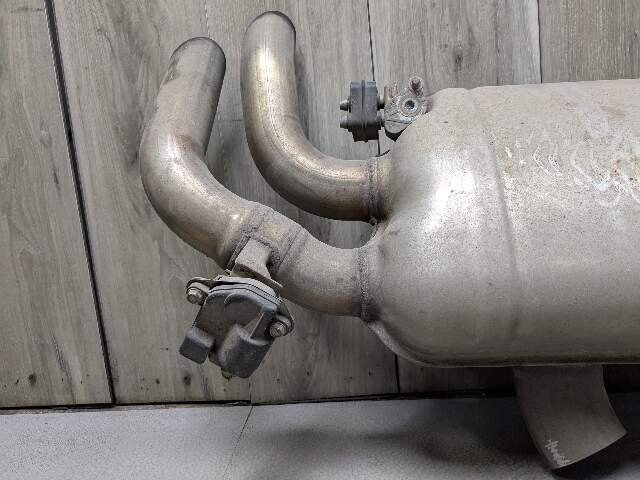 19-25 OEM BMW G05 X5 50iX Rear Exhaust Flap Silencer Muffler w/ Quad Tips N63M