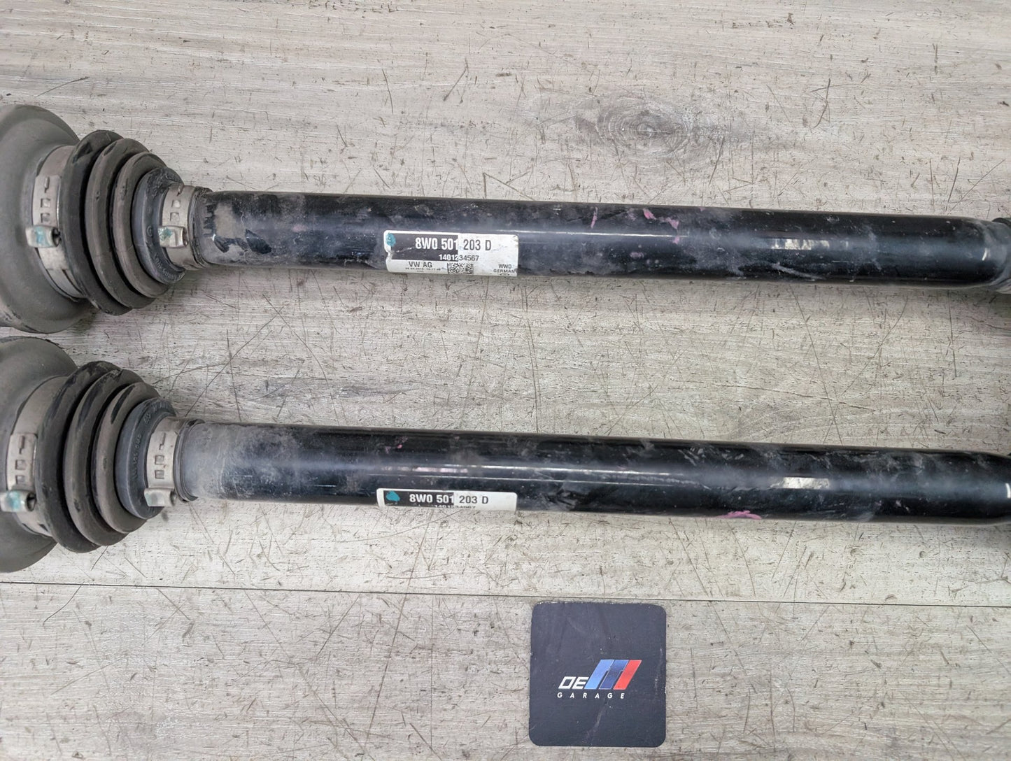2017 Audi A4 B9 Rear Left or Right Half Shaft Output CV Axle 0 OEM AUDI A4 A5 Quattro Rear Left Right Driver Passenger Half Shaft CV Axle PAIR