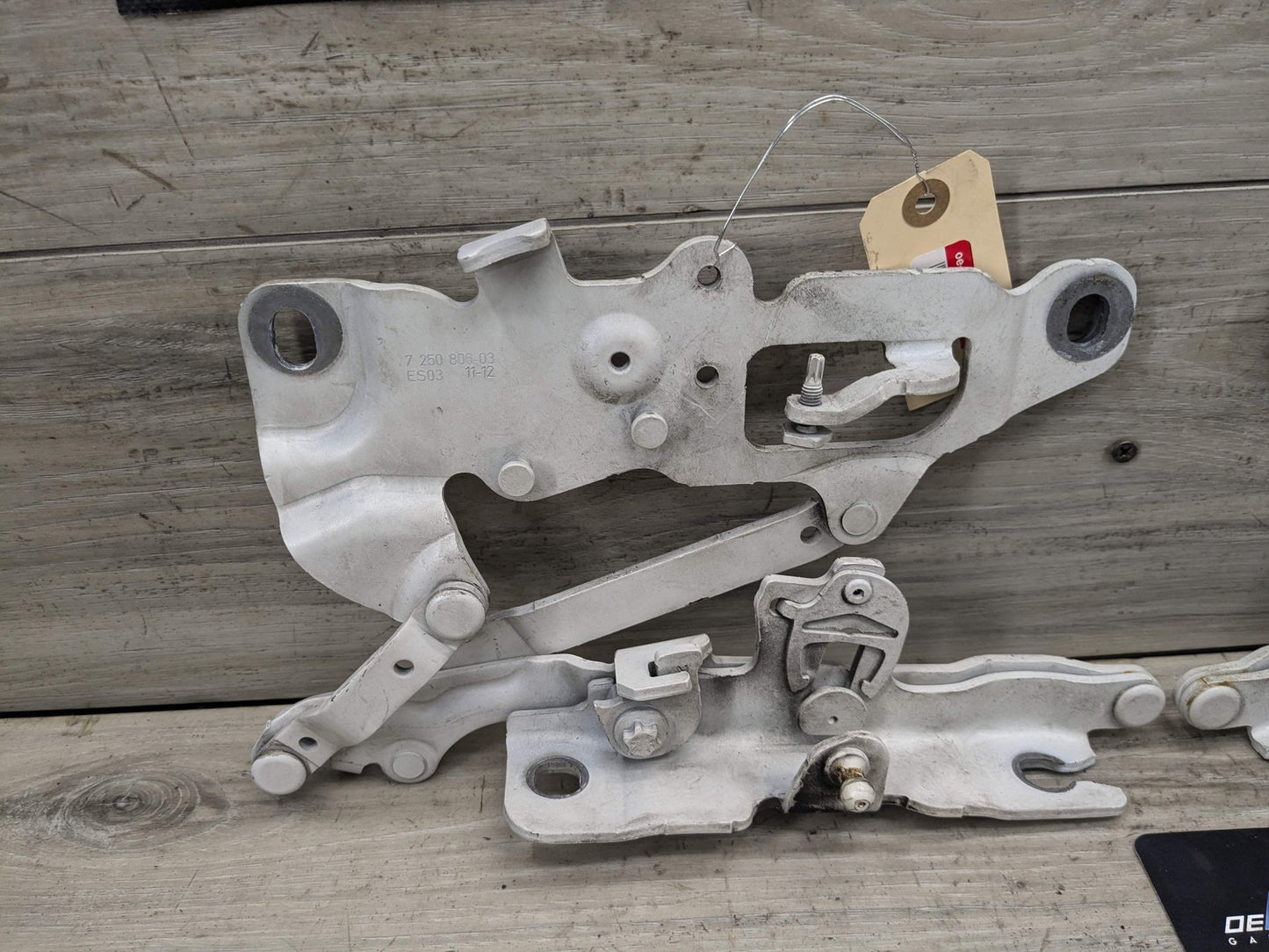 13-15 OEM BMW F01 F02 740 750 760 Hood Bonnet Left Right Side Hood Hinges SET