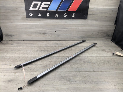 2018-2024 Audi S5 B9 Rear Left Right Scuff Plate Door Sill SET 8W6947417A S Line