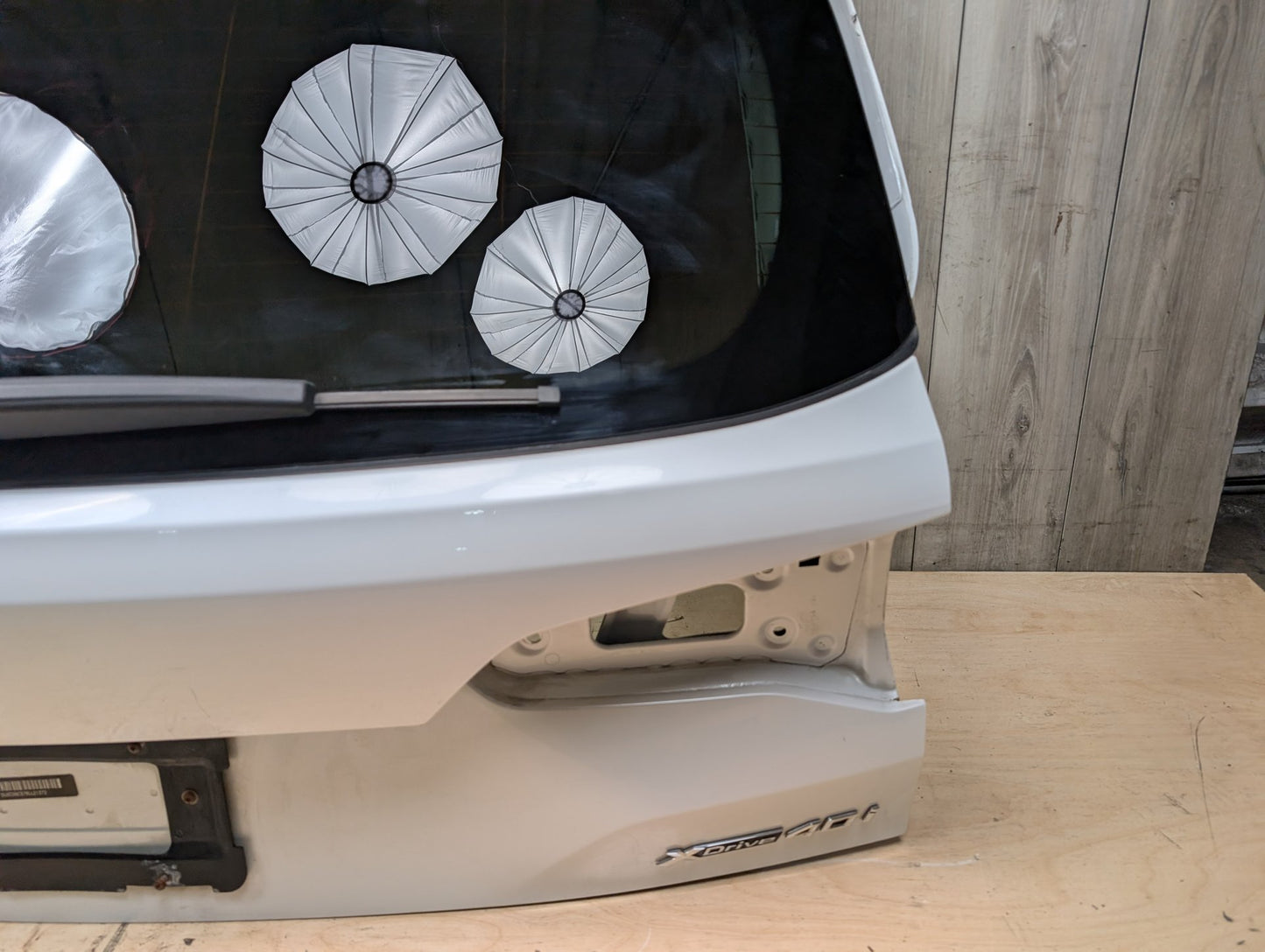 19-25 OEM BMW F95 G05 X5 X5M Rear Liftgate Tailgate Trunk Lid Gate Door Shell White A96