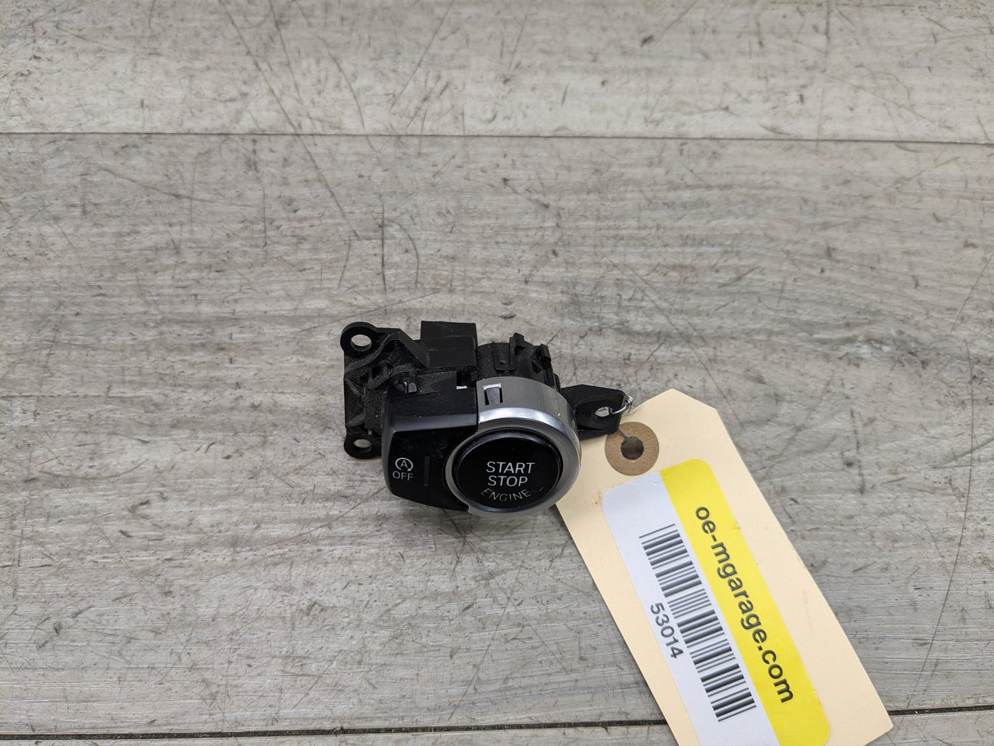 14-19 OEM BMW F15 F16 F85 F86 X5 Engine Ignition Auto Start Stop Switch Button