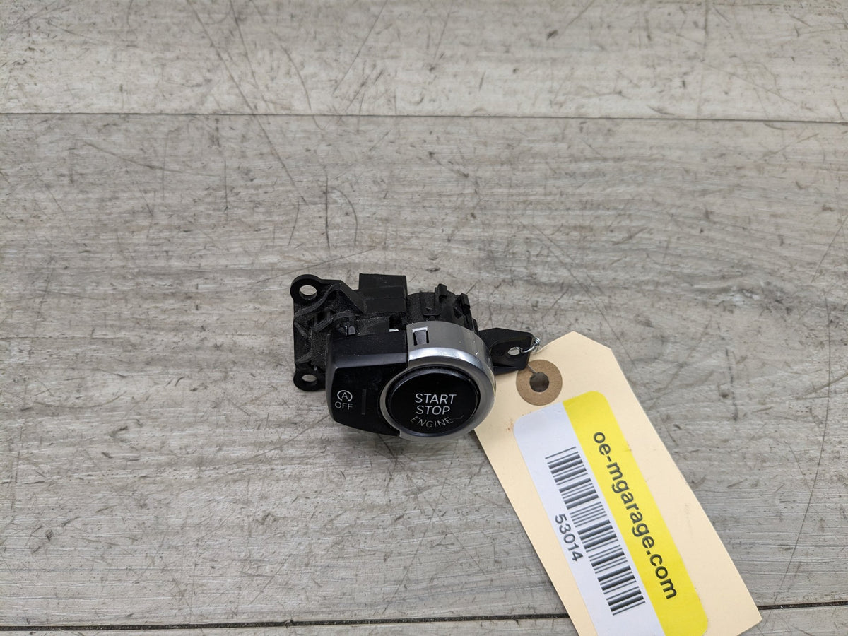 14-19 OEM BMW F15 F16 F85 F86 X5 Engine Ignition Auto Start Stop Switch Button