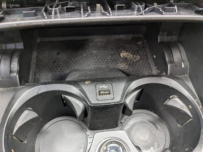 19-24 OEM BMW G20 330 M340 Center Console Cup Holder Storage Aluminum