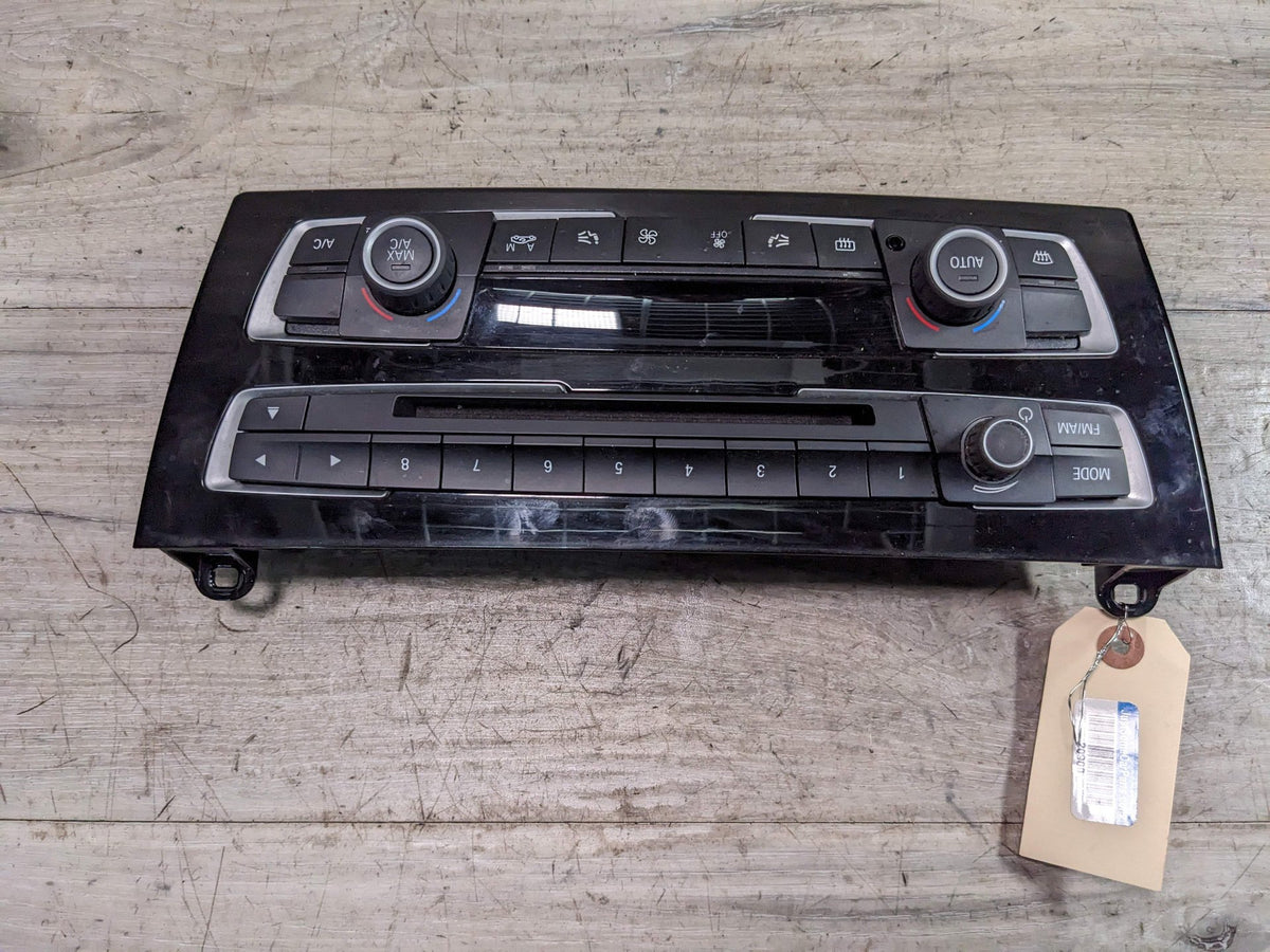 12-16 OEM BMW F22 F32 F30 F36 M4 M3 AC Heater Control Panel Radio Media Buttons