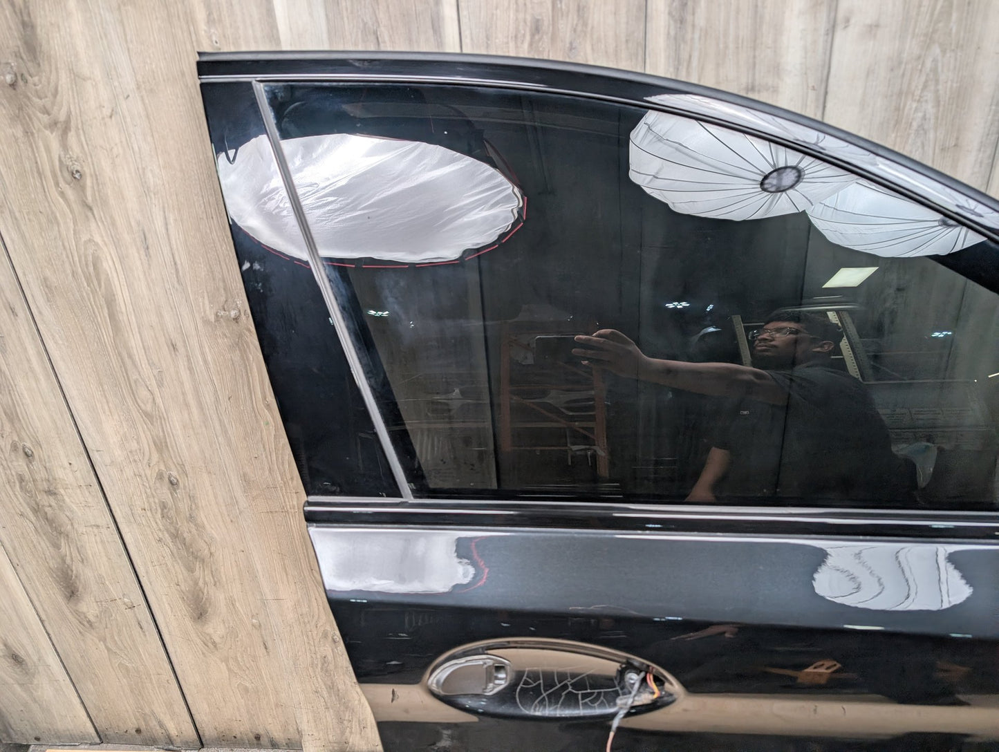 OEM BMW F90 G30 530 540 M550 M5 Front Right Passenger Door Shell Panel Black 475